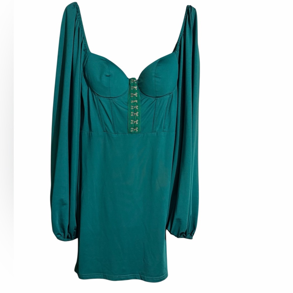 Fashion Nova Dress with Balloon Sleeves